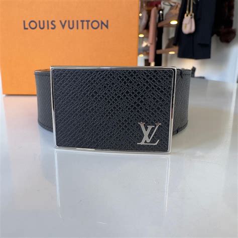 cintura uomo louis vuitton nera|cinture louis vuitton da uomo.